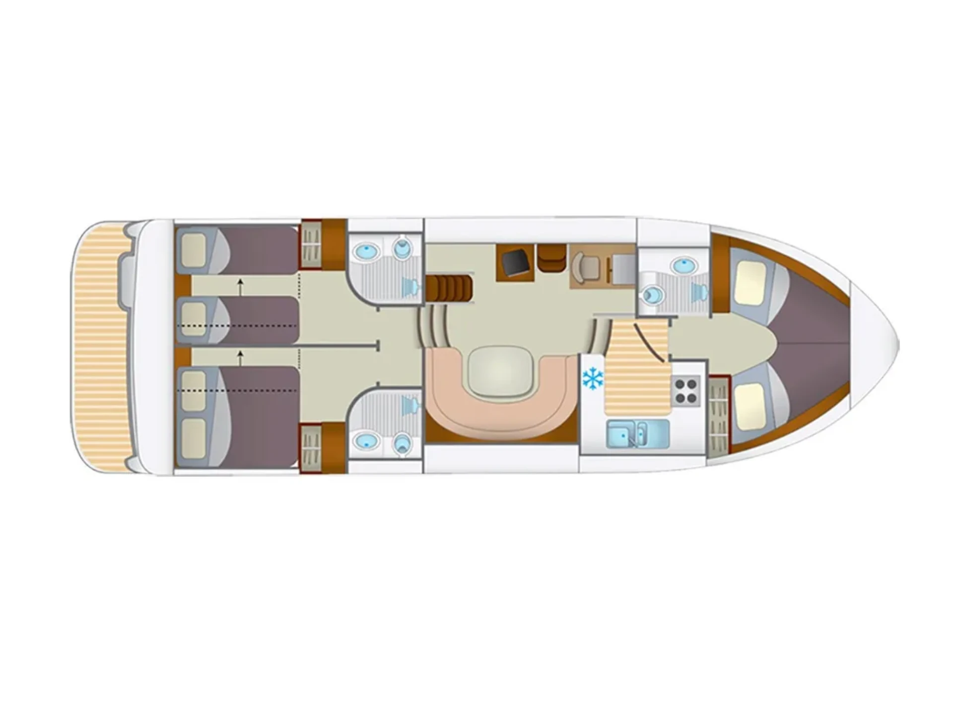 Pénichette Europa E.600 Cruiser Premium 6 Pers. — photo 4