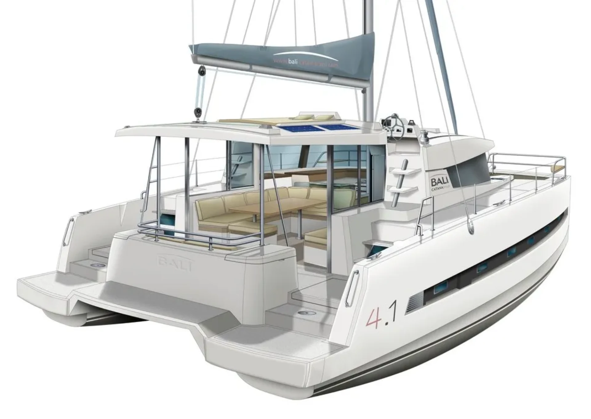 Bali 4.1 Northcat II boat image